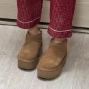 호호탕탕 | 미국 어그 UGG 클래식 울트라 미니 플랫폼 체스트넛 US 5W 220 금액 사이즈 후기, 일명 제니 어그