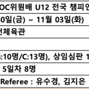 [배정예정] 제4회 유승민 IOC위원배 U12 전국 챔피언 탁구대회 이미지