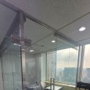 대구 중구 사무실 유리창 안개시트지 시공 후기