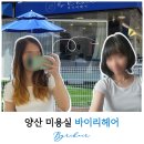효돈미용실 | 양산 증산 미용실 바이리헤어 단발 염색 후기(+반려견 동반 가능)
