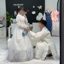 의정부한복대여 가성비 좋은 고퀄리티 민한복 2부 피로연 3벌 피팅후기