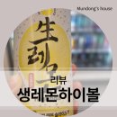 CU 거제상동베스트점 | CU 생레몬하이볼 구입 방법 마시는 법 공유