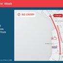 APEC 관련 휴일 및 교통통제 이미지