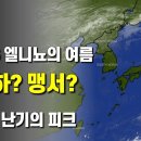 2026년 엘니뇨의 여름은 냉하인가 맹서인가 이미지