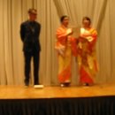 일본 팀 축하 연주 , 이치하라 시게미, 고바야시 유코, 최창현 / 피아노 송주왕 이미지