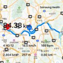 달서천 자전거 만남의 광장 내 | 100km 도전 실패