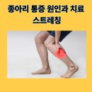 종아리 통증의 원인과 치료, 스트레칭하는 법