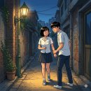 담장너머 이미지