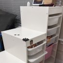 [판매완료]IKEA 장난감 정리함, 책장 이미지