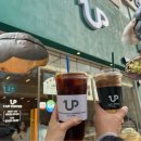 운천초교 | 광주 카페 상무지구 쫀득쿠키 두바이소금빵 포장 후기 "원업커피"