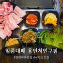 중부대로1353번길 | 용인 김량장동맛집 가성비 최고인 일품대패 용인처인구점 솔직후기