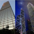 홍콩의 풍수전쟁-Bank of China 이미지