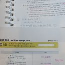 기출문법 242 23번 A, as though 뒤에 현재시제 이미지