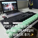 오피스팜 | 키보드손목받침대로 건강한 손목을! 센토사테일러 꽈베기 팜레스트 후기 ✨