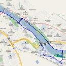 대구 금호강변 산책로 아양철교~햇살교