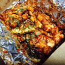 연탄에 빠진 닭