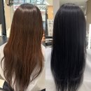 미장샘헤어 | [공지] [ 강동구 둔촌동 :: 유비크 둔촌점 ] 명민 디자이너 긴머리 손상 적은 톤다운 염색 후기