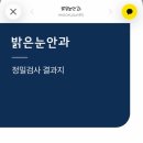 강남푸른안과의원 | 밝은눈안과의원 강남 안과 스마일라식 정밀 눈 검사받고 옴