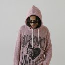 4월 소비 : 바스틱 VASTIC Graphic Knit Hoodie_Pink 후기
