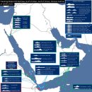 중동의 무역 선박 항해 변경에 영향을 미친 후티 반군과 그 배후인 이란 이미지