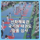 태극체육관 | 선학체육관 국기원 태권도 승품 심사 7세 유치부 1품 합격 후기