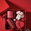 러브발렌타인 | 2026 스타벅스 발렌타인 MD 러브바니 슈슈 키체인 구입 및 실물 후기