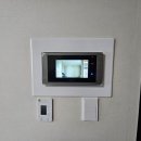 강북유통 | 강북 미아동 래미안미아1차 비디오폰 교체 - 삼성(직방) SHT-3527 &amp; 화이트 마감판 시공 후기