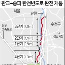 탄천로+탄천대교로 이미지