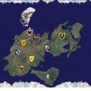 제 스토리의 배경이될 대륙의 지도.. 이미지