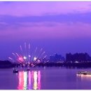 한강유람선 불꽃놀이(?) 이미지