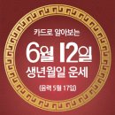 오늘의 운세 --- 2025년 6월 12일(음력 5월 17일) 壬子 목요일 이미지