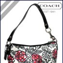 Floral Graffiti Pleated TopHandle Pouch 이미지
