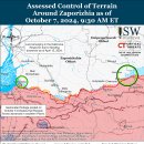 러시아 공세 캠페인 평가, 2024년 10월 7일(우크라이나 전황 이미지