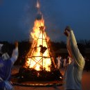 달집 태우기 [남산 한옥마을 정월 대보름 축제에서] 이미지