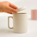 카페350 | 국산 플리츠 머그잔 세트로 홈카페 분위기 완성! 도자기 머그컵 350ml 사용 후기