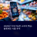 2025 스마트 소비 트렌드: 블록체인 식품 이력 추적