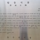 탑동석불 이미지