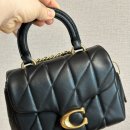 (주)탑크로스이앤텍 | 코치 가방 감다살 실물 깡패 태비 탑 핸들 퀼팅 크로스백 토드백