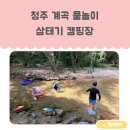 삼태기식당 | 청주 근처 평상 대여 계곡 물놀이하기 좋은 곳 괴산 삼태기 캠핑장