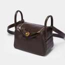 Lin Crocodile Leather Bag Mini