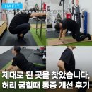 지니핏 피티짐 | 을지로 피티 필라테스 허리 굽힐때 통증 개선 운동 후기.