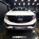 황금로-R | 스포티지R 그릴,안개등,손잡이 부분랩핑 맥택 유광블랙