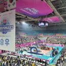 1년전 오늘, 한국도로공사는 여자배구 최초로 리버스스윕 역전 우승을 합니다.gif 이미지