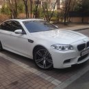 BMW/ F10 M5/ 2014년 9월/ 35,000km/화이트(레드시트)/ 무사고/ 7200 만원(운용리스 승계) 이미지