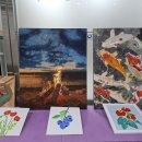 컬러 쌓는 한국화 이미지