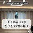 대전 커튼설치 동구 대성동 은어송코오롱하늘채 암막커튼과 차르르쉬폰을 시공한 후기