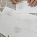 플러스펜 수채화 캘리그라피 이미지