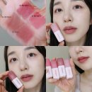 각질블러립 컬러그램 누디 틴트 플러핑크, 긱로즈, 베리비키, 베리몰리 발색