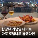 다인 앞 | 호텔 나루 서울 엠갤러리 뷰앤다인 후기｜한강뷰 기념일 데이트, 라운지 앤 데크