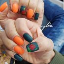 미녀와야수 네일아트